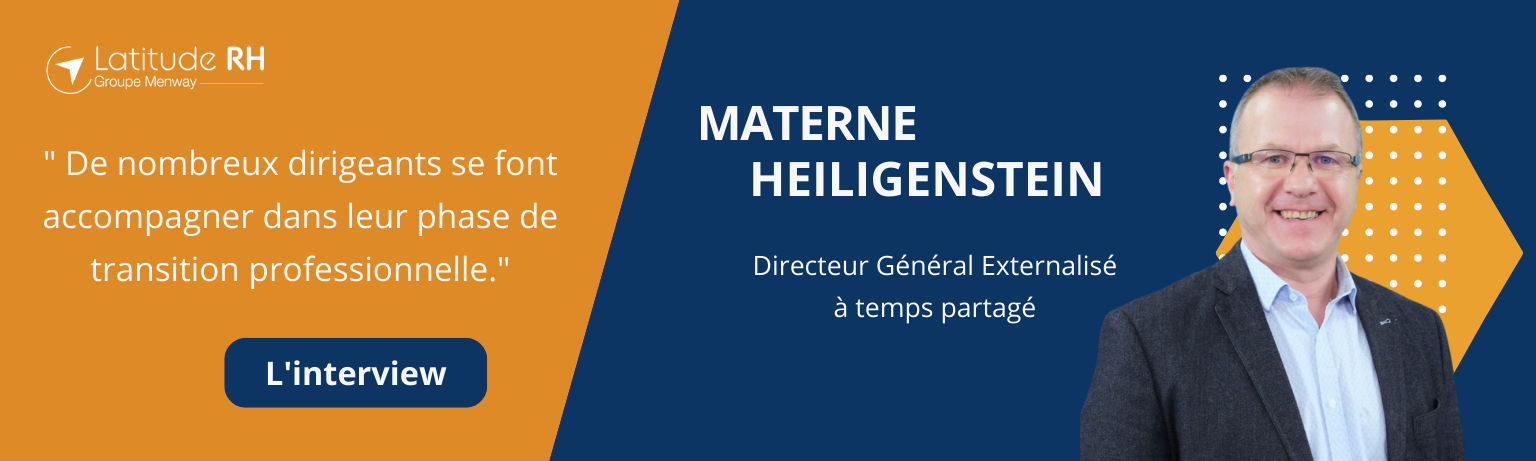 You are currently viewing Interview de Materne Heiligenstein: « De nombreux dirigeants se font accompagner dans leur phase de transition professionnelle. »